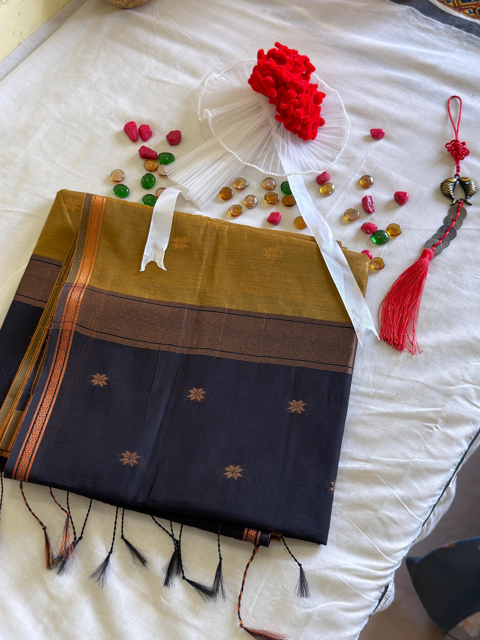 Instagram Post - Handloom Cotton Saree