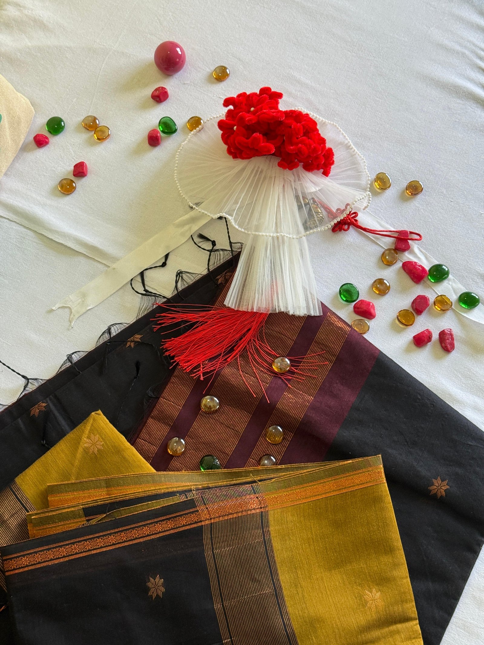 Instagram Post - Tussar Silk Saree